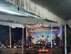 Keluarga besar  Air Lobang gelar Syukur Natal Bersama