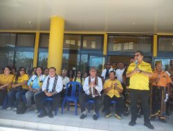 Lepas Jonas- Alo Daftar ke KPU, Melki Laka Lena  Himbau Kampanye Program dan Gagasan