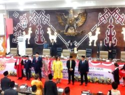 Sah Anggota DPRD NTT Periode 2024 -2029 Resmi di Lantik