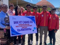 Dukungan Bank NTT untk  10 Atlet PON  XXI Aceh