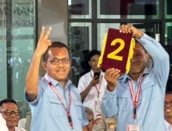 Sah, MELKI Laka Lena -JOHNI Asadoma  Dapat Nomor Urut 2