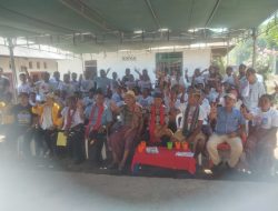 Safari Politik ke pura Warga  Optimis Kemenangan  paket Melki – Johni