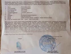 Blasius Lopis Dipolisikan Petronela Tilis Atas Dugaan Pengrusakan  Pagar Pembatas