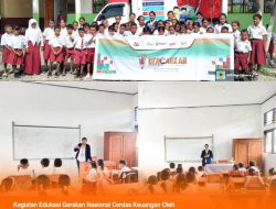 Kegiatan Edukasi Bank NTT di Sekolah SDN Asam 3 Kabupaten Kupang Bersama SiMOLEK OJK