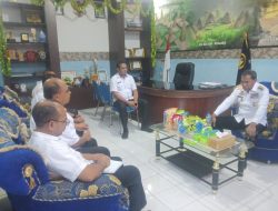 Kunjungi  Dinas Perhubugan Wagub NTT Johni Asadoma  Minta Utamakan Pelayanan Publik Yang  Prima