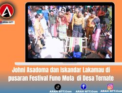 Johni Asadoma dan Iskandar Lakamau di Pusaran Festival Funo Mofa  di Desa Ternate