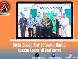Cinta  Bupati Alor bersama Warga Binaan Lapas  di Hari Sabat