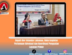 Bupati Alor Iskandar Lakamau, Buka kegiatan Pertemuan Advokasi dan Koordinasi Penguatan Layanan Primer