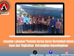 Iskandar Lakamau”Pemuda Gereja Harus Bertumbuh Dalam Iman dan Tingkatkan  Ketrampilan Kepemimpinan