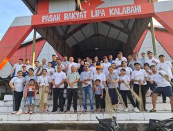 Menyongsong 63 Tahun Bank NTT Cabang Kalabahi Aksi Baksos di pasar Lippa