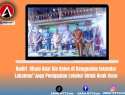 Hadiri  Ritual Adat Ala Baloe di Bangpalola Iskandar Lakamau”Jaga Peniggalan Leluhur Untuk Anak Cucu