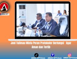 Joni Tulimau Minta Peran Protokoler Berfungsi   agar Aman dan Tertib