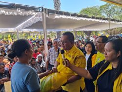 Rayakan HUT Golkar    Adakan Pasar Murah di  Seluruh Kantor DPD II