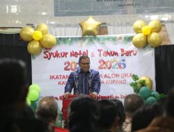 Hadiri Syukuran Natal  IKA Kayu Putih, Wagub NTT : Sukacita Natal Harus Melahirkan Semangat Solidaritas dan Prestasi