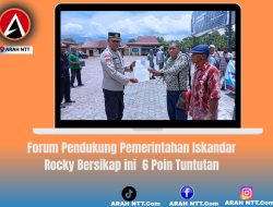 Forum Pendukung Pemerintahan Iskandar Rocky bersikap ini   6 poin Tuntutan