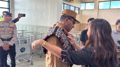 Tiba di Roten Ndao  Wakil Gubernur NTT   Jhoni Asadoma  akan Membuka Kegiatan  Pengembangan Ekonomi  Desa