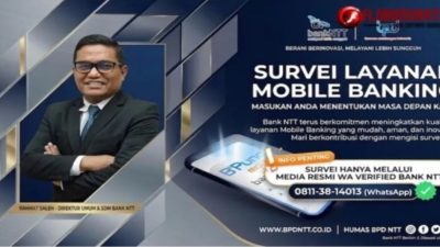 Nasabah Bank NTT di ajak  Ikut Survei Aplikasi Mobile Menuju Super Apps