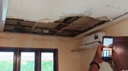 Plafon Rujab Wagub NTT Roboh Diduga Akibat Rembesan Air,Beny Nahak”Rehab Total atau bangun Baru