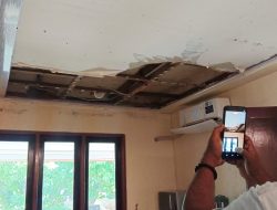 Plafon Rujab Wagub NTT Roboh Diduga Akibat Rembesan Air,Beny Nahak”Rehab Total atau bangun Baru