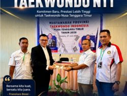 Kembali Pimpin Taekwondo NTT, Fransisco Bessi Ajak Semua Elemen Kerja Kolaborasi