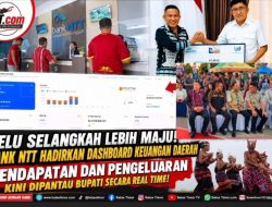 Bank NTT dan Bupati Belu Luncurkan Dashboar Monitoring Keuangan Daerah