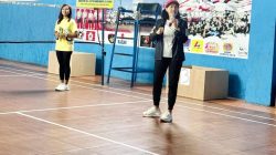 Buka Turnamen Badminton Internal Bank NTT,Direkep  Revi Siliwati “Perkuat Persaudaran Antara  Kariyawan