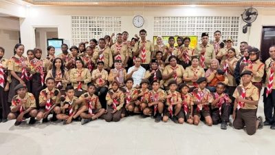 Kontingen Pramuka Kabupaten Alor Siap Berangkat ke Jambore Nasional: Wagub Ingatkan Jaga Kesehatan dan Kekompakan