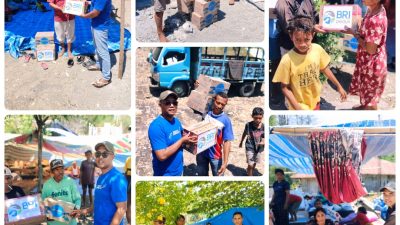BRI Peduli Salurkan Bantuan Sembako untuk Masyarakat Terdampak Gempa di Flores
