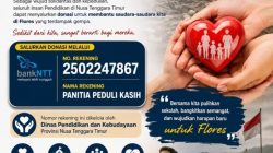 Ambros Kodo Ajak Satuan Pendidikan NTT Bantu Meringankan Beban Korban Gempa Flores