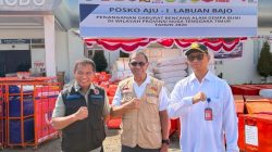 Wagub NTT Sampaikan Kebutuhan Mendesak Pengungsi di Labuan Bajo Saat Salurkan Bantuan MedcoEnergy