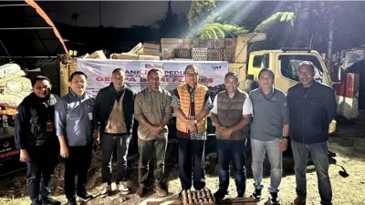 Bank NTT Salurkan Bantuan untuk Korban Gempa di Manggarai