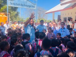 Kepala BGN Kunjungi SDK St Arnoldus Penfui, Siswa Antusias Ikuti Tanya Jawab dan Nikmati MBG