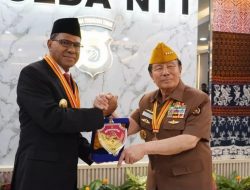 Terima Bintang LVRI, Wagub Johni Asadoma Sebut pengabdian Harus di Lanjutkan