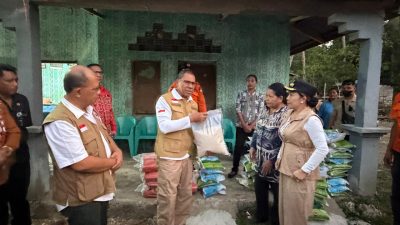 Wagub Johni Asadoma Bawa Bantuan untuk Warga Terdampak Gempa Sumba Barat Daya