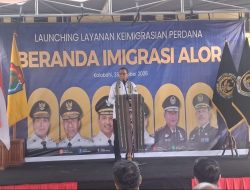 Wakil Gubernur NTT Johni Asadoma Hadiri Launching Beranda Imigrasi Alor, Salah Satu dari 155 Unit yang Diluncurkan