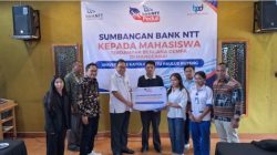 20 Mahasiswa Unika Ruteng Yang Terdampak Gempa flores Dapat Bantuan Beasiswa dari Bank NTT